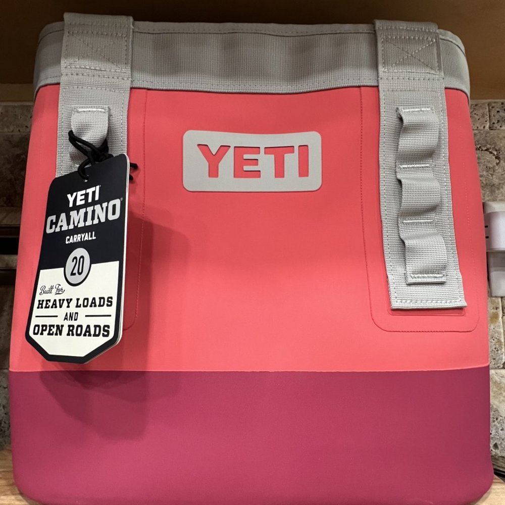 Yeti Pink Tote Bag with Sturdy Strap
